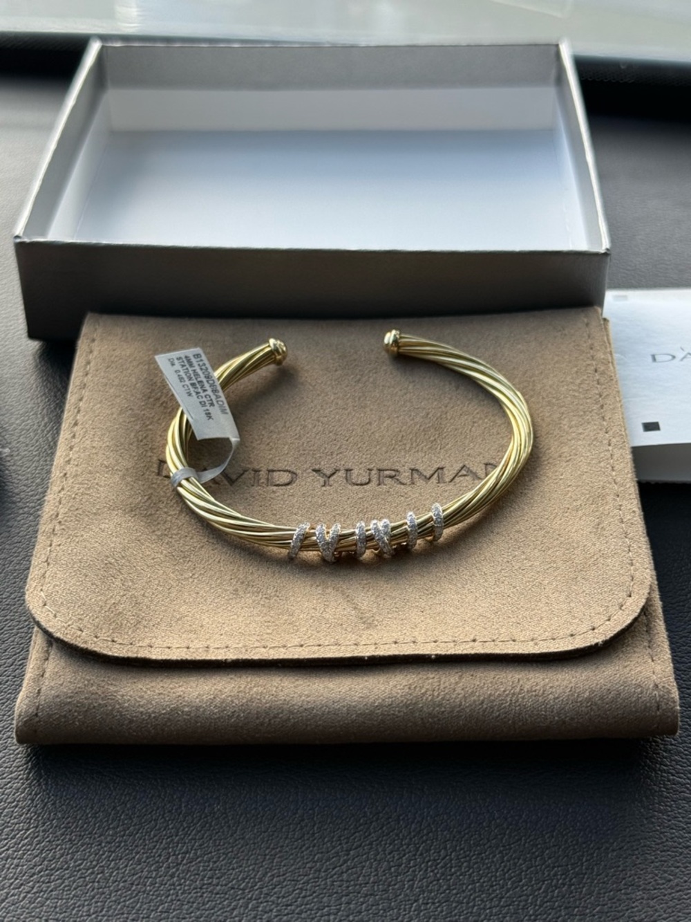 David yurman Helena Center station bracelet 18K - Picture 2 of 11